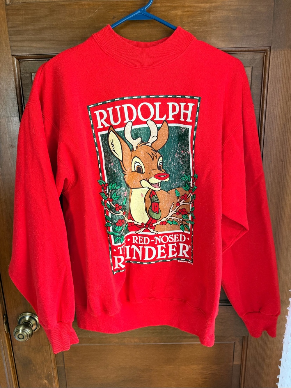 VINTAGE RUDOLPH CHRISTMAS SWEATSHIRT 🎄